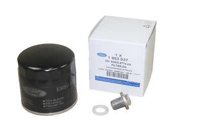 Original Ölfilter + Ölablassschraube Benzinmotor 1883037 + 1454117 + 1454118