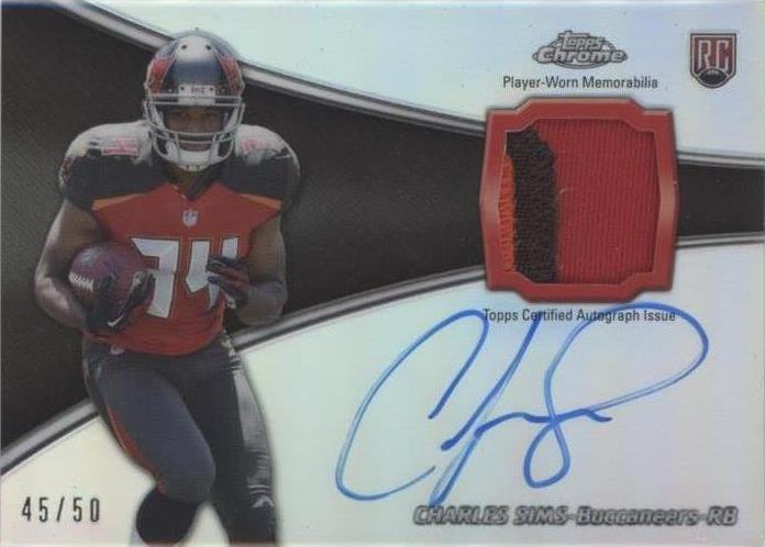 2014 Topps Chrome Charles Sims #RAP-CS - 1 of 2