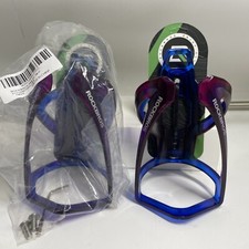 2 ROCKBROS Bike Water Bottle Holder Ultra-Light Bicycle Bottle Cage READ DESCRIP