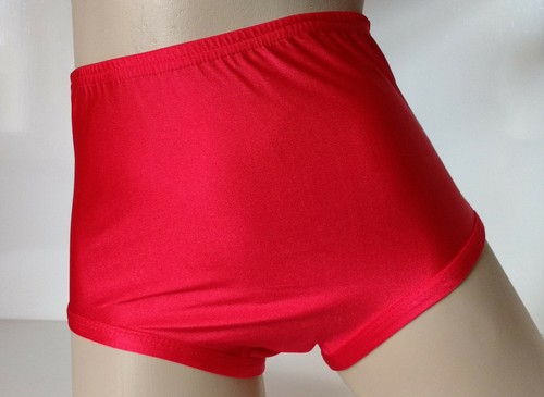 Bragas de Netball Rojo Escarlata Alegría Bragas Escuela Deportes Gimnasio L - Imagen 4 de 8