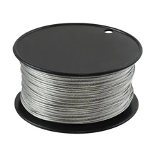 Wire Vinyl Coated 500 Feet 1/16 Inch Braided Stainless Steel Cable Plastic