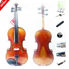  Capriana Gagliano Violin Outfit 4/4-1/2 VN401S-R Protection Pack Set Up U.S.A