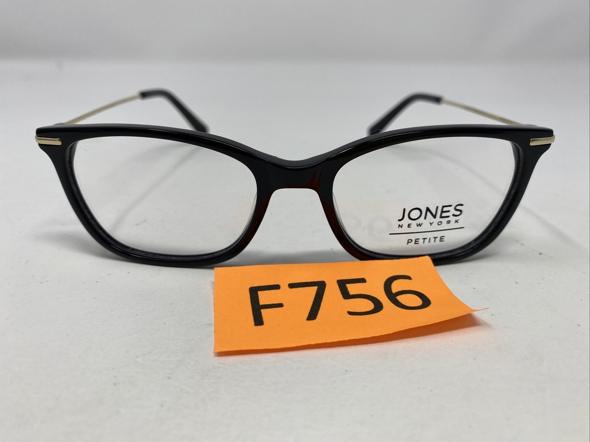 Jones New York Petite J241 BLACK 48-16-135 Full Rim Eyeglasses