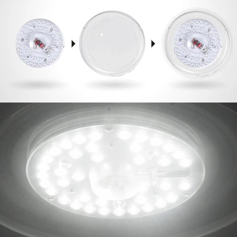 Round magnetic led light deals