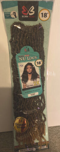 BOBBI BOSS CROCHET BRAIDS AFRICAN ROOTS BRAID COLLECTION - NU LOCS 18" 2PACK