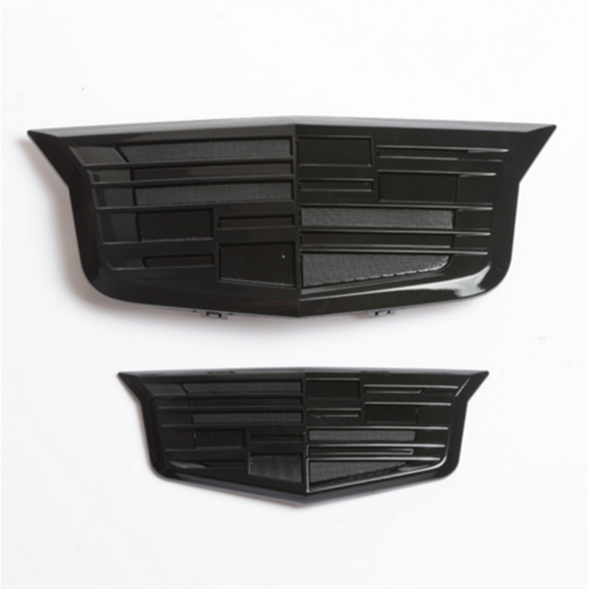 Ats Rear Emblem NEW SET Black Cadillac Front&Rear Badge Emblem Fit 15-19 Cadillac ATS ...
