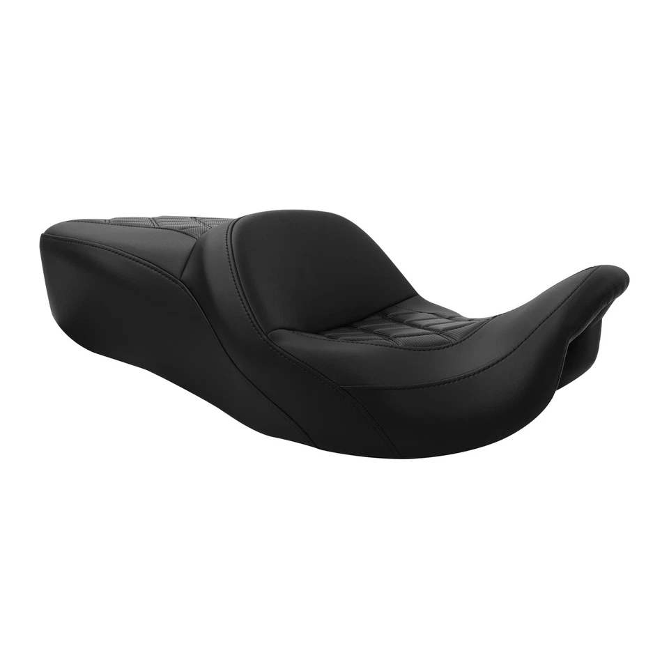 Asiento de gel para conductor pasajero apto para Harley Touring Road Glide Tri Glide 2009-2023 Foto 2 de 4