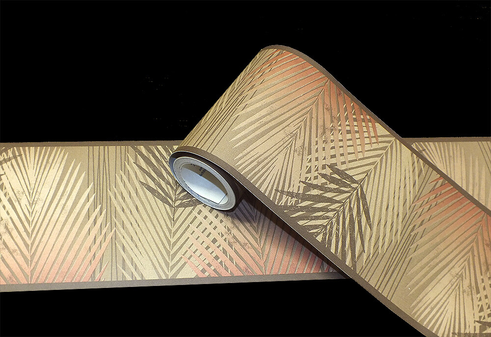 Brown *Peel & Stick* Amazon Wallpaper Border 50 eBay