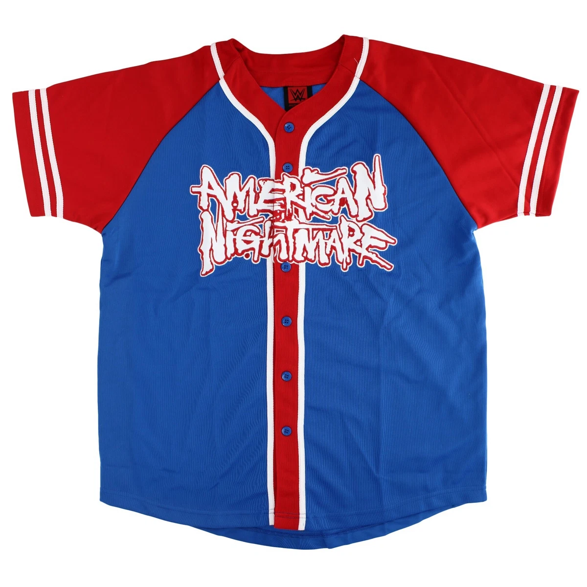 Wwe hotsell baseball jersey