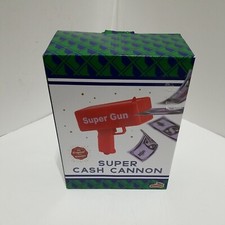 Money gun Dollar bill gun Super Cash Cannon w/ 100 Fake Bills Parties Wedding