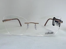 NEW Silhouette Blend 5555 KU 3538 Rose Dove 55.17.140 Eyeglass Frames