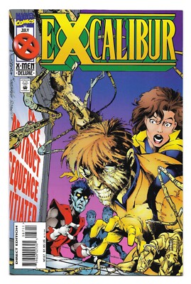 Excalibur #87 (Vol 1) : NM- : ''Back to Reality'' : Sugar Man