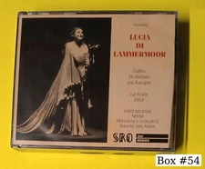 Callas / Di Stefano / von Karajan - Donzietti- Lucia Di Lammermoor - 1991 - SRO-