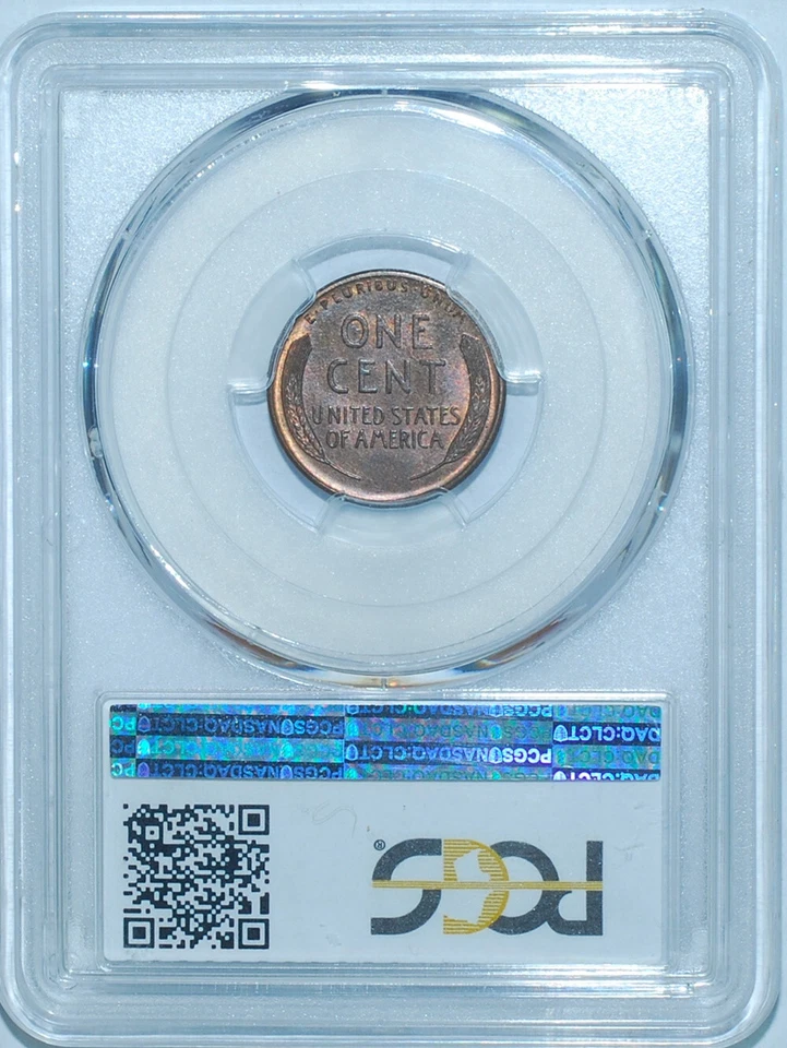 1916 S PCGS MS65BN CAC Lincoln Wheat Cent - Image 2 of 2