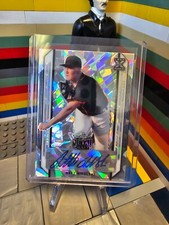 2021 Leaf Metal Draft Base Auto Silver Crystals Matt Mikulski #BA-MM6 Autograph