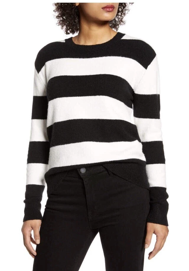 Halogen bow top back sweater