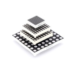 8x8 LED Matrix Display Module 1.9mm/3mm/3.75mm/5mm Common Anode Red 16 Pin