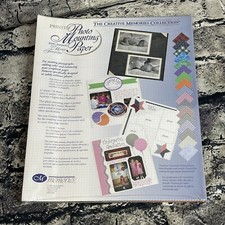 Creative Memories PRINTED PHOTO MOUNTING PAPER 10"x12"