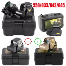 G33 G43 G45 Holographic TST QD Mount Rifle Scope 558 Red Dot Sight  20mm