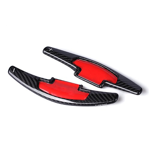 Carbon Fiber Black Car Steering Wheel Shift Paddle For 2017 Honda CR-V CIVIC