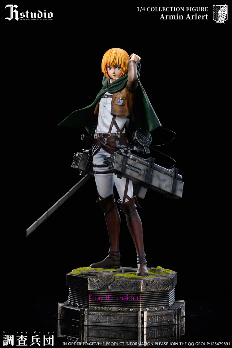 Armin Arlert Resin JR Studio Attack On Titan Figurine Statue 50cm