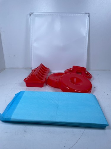 POMINEL Scatola Cova Pulcini Starter Kit, Set Irrigatore Alimentatore Pollo per Bambini in Plastica - Foto 14 di 23