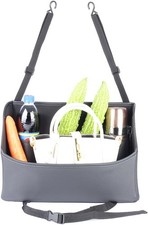 Car Handbag Purse Holder Between Seats Leather Car Front Seat Storage Bag Lar