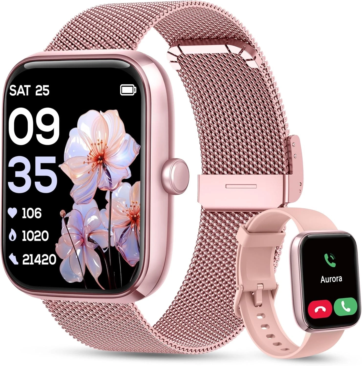 Smart Watch for iPhone 17 Pro Heart Rate Monitor Alexa Answer Make Calls