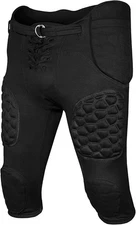 Exxact Sports  Rebel Men's Integrated Football Pants Built-in Pads | 2XL Adult