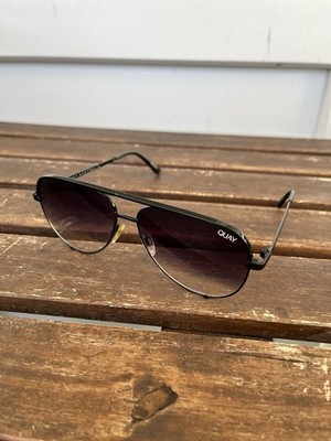 Quay Australia Pilot Sonnenbrille Schwarz Unisex