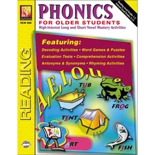 Remedia Publications Phonics For Older Students Book REM800 UPC 015617574899