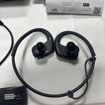 Sony NW-WS623 Headphone Integrated Walkman 4GB Black Waterproof