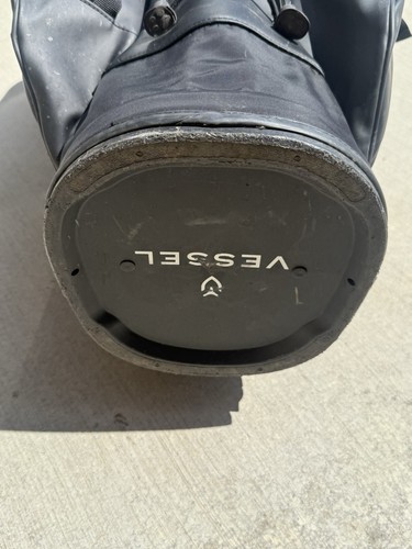 Vessel Stand Golf Bag 14 Way Black High End Custom Logo Baseball - Picture 12 of 14