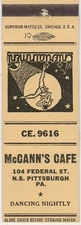 McCann's Cafe-Dancing-Pittsburgh-Pennsylvania-Pa