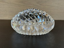 WATERFORD LARGE DOME PAPERWEIGHT, Cut Lead Crystal, 4 1/2" x 2 1/2", IRELAND
