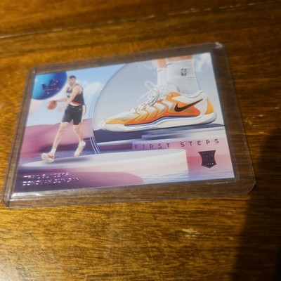 Donovan Clingan 2024-25 Panini Court Kings - First Steps #2 Violet 11/49 (RC)