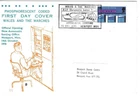 Misc GB Comm/FDC -Phosphorescent Coded FDC - 1970 (Misc199)