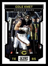 Cole Kmet 2023 Score #102 Chicago Bears FREE SHIPPING *220