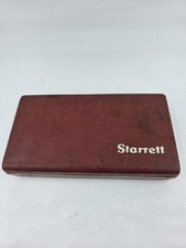 STARRETT No 823 Tubular Inside Micrometer Set 1.5"- 8" USA W/Box Machinist 