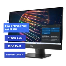 Dell OptiPlex All in One PC - Intel i5 8th Gen 16GB RAM 512GB SSD Windows 11 Pro
