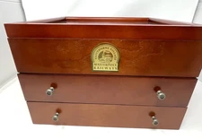 Bradford Hawthorne Village Masterpiece Railways HO Train Wood Display Box NEW