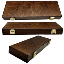 SHOTGUN Cleaning Kit 12 / 20 ga Wood box w/Snap Caps - Free Personalization Used