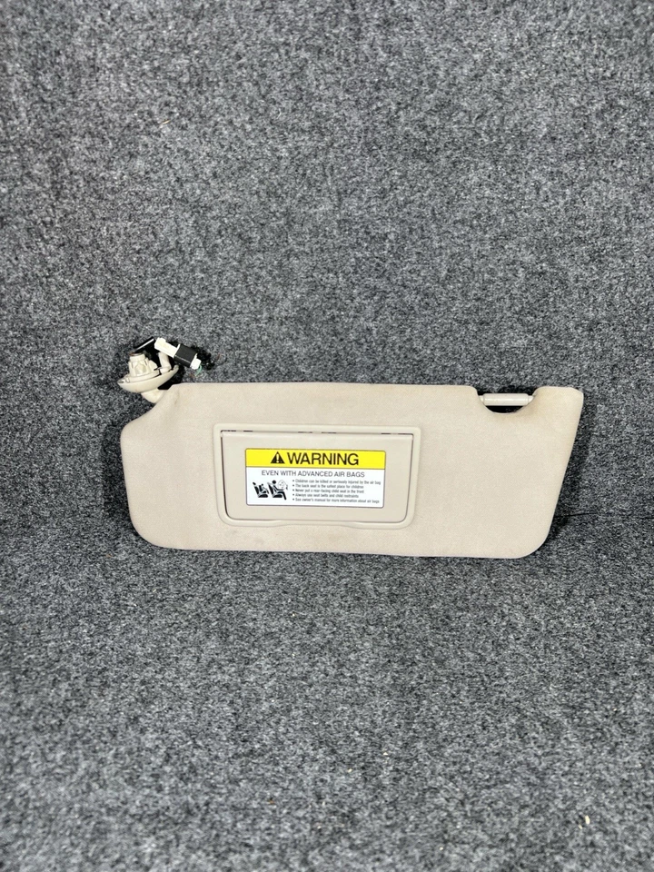 Acura TSX 2009-2014 conductor izquierdo pasajero derecho parasol gris OEM Foto 3 de 4