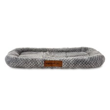 Small/Medium Soft Cozy Crate Mat, Gray, 24" x 18"