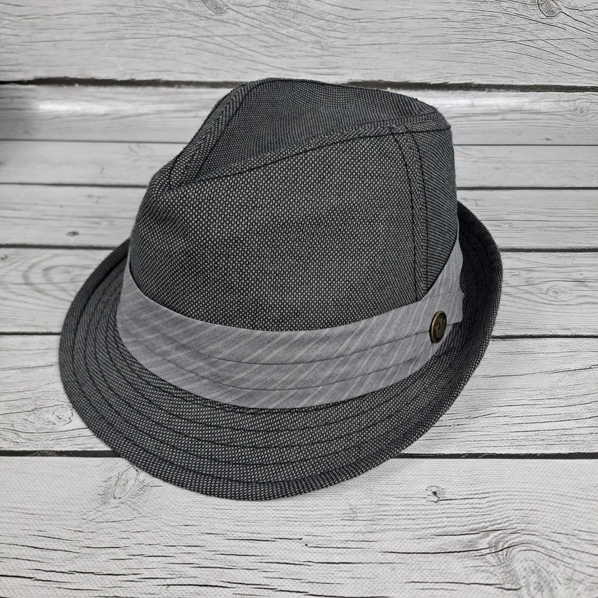 Goorin Bros Light Gray Fedora with Dark Band Fedora Gray Hats Goorin Bros for Men for sale | eBay main image 4