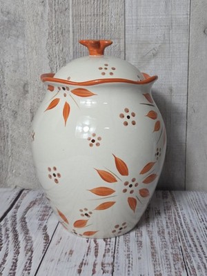 Temp-tations by Tara Old World Design Cookie Jar Canister with Lid & Seal 9''H
