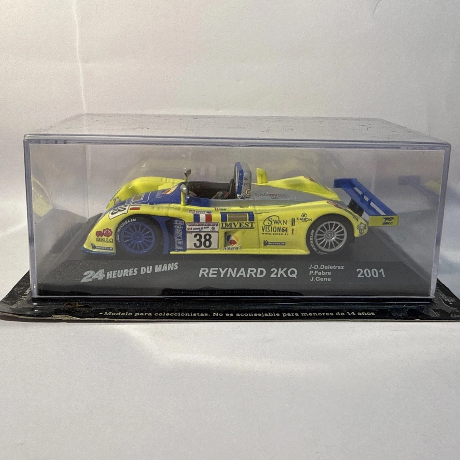Voiture Miniature Formule 1 Reynard 2KQ 24h Du Mans 2001