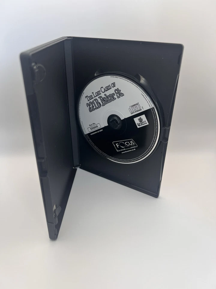 The Lost Cases of 221 Baker Street PC CD-ROM Video Game Good Used Condition - Image 3 of 3