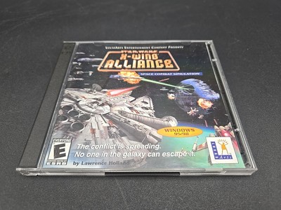 Star Wars X Wing Alliance 2 Disc CD ROM Computer Game Lucas Arts