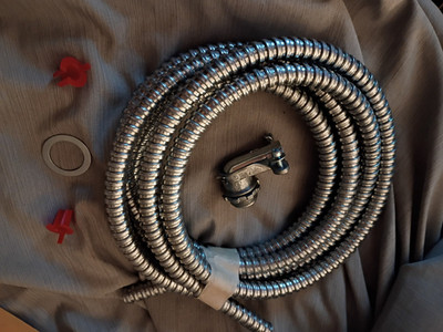 Detex FC10 Flex Conduit Kit 10 ft stainless